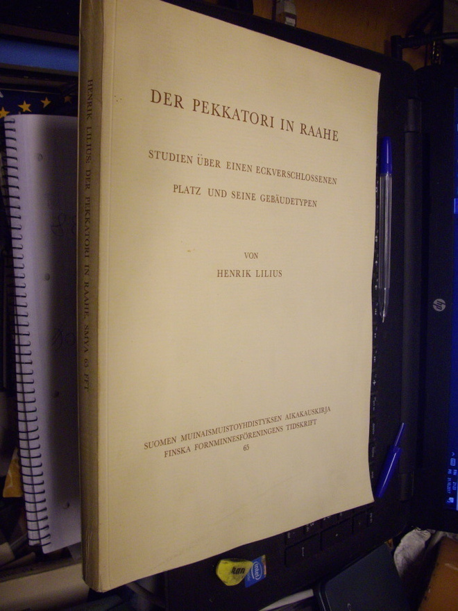 Henrik Lilius : Der Pekkatori in Raahe ( 1 p. 1967 )  EIPK !