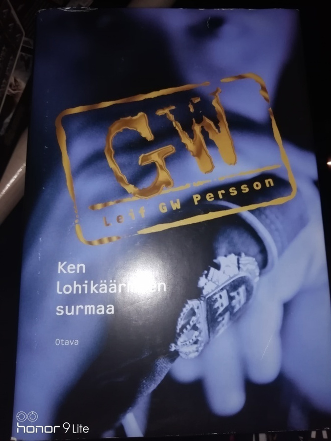 Leif GW Persson Ken lohikäärmeen surmaa
