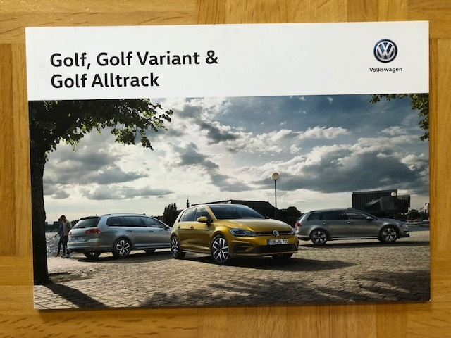 Esite Volkswagen Golf VII mk7 - Variant - Golf Alltrack 2018