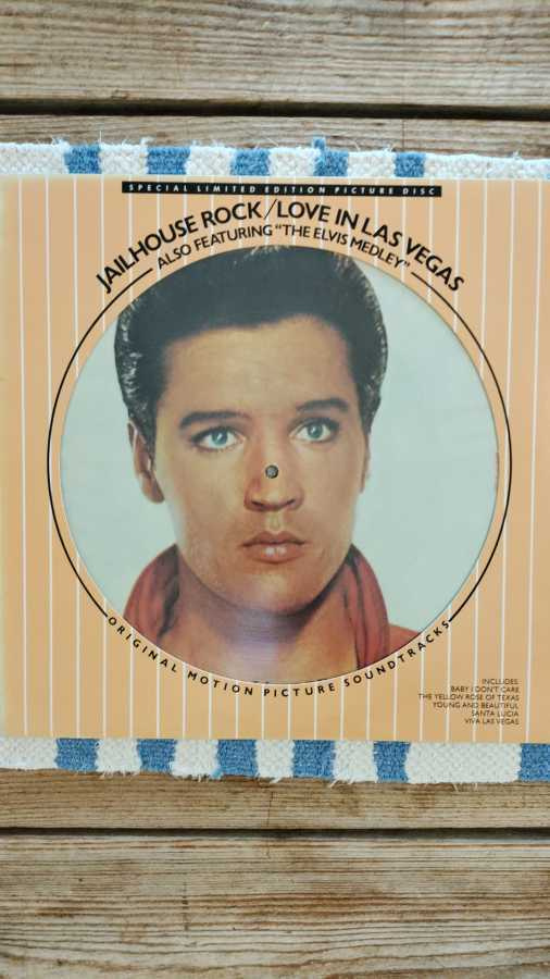 ELVIS - Jailhouse Rock / Love In Las Vegas KUVA-LP