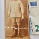 VANHA CDV Valokuva Sotilas Varhainen Uniformu Hämeenlinna - pikkukuva 1