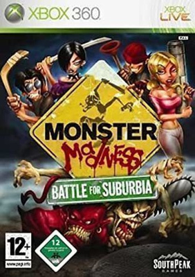 Monster Madness Battle for Suburbia (Xbox 360 -peli)