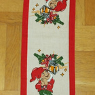 Pieni JOULULIINA 58x20cm 1960-luku - pikkukuva 1
