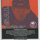 Robin Salo 21-22 UD Fleer Ultra #247 Rainbow Foil Autograph - pikkukuva 2