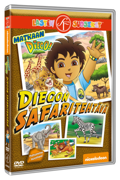 Matkaan Diego! - Diegon Safaritehtävä DVD