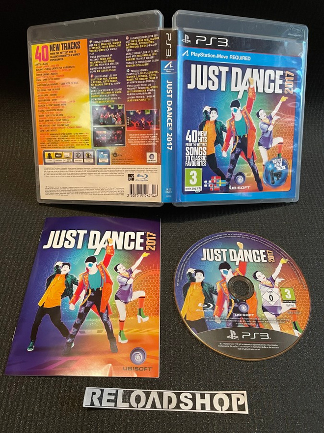 Just Dance 2017 - Nordic PS3 - CiB