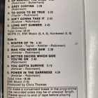 TOM ROBINSON BAND - Power In The Darkness c-kasetti - pikkukuva 2
