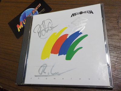 HELLOWEEN - CHAMELEON CD KOLMELLA NIMMARILLA