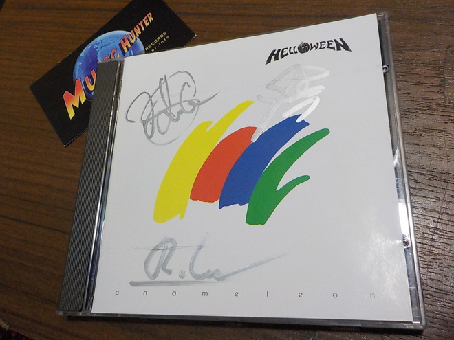 HELLOWEEN - CHAMELEON CD KOLMELLA NIMMARILLA