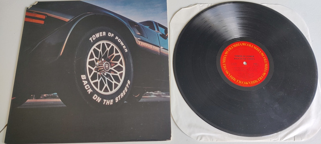 Tower of Power : Back on The Streets vinyyli lp
