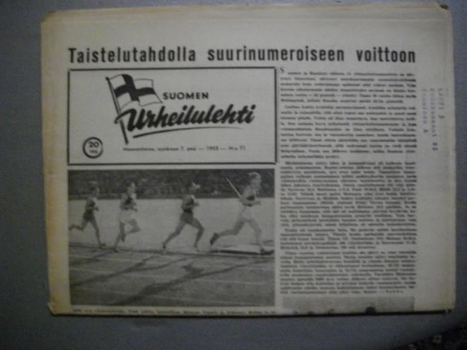 Suomen Urheilulehti Nro 71/1953 (12.3)
