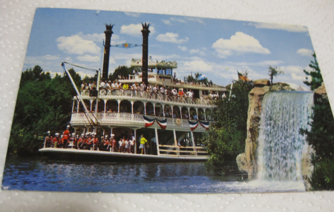 Mark Twain sternwheel steamboat, kulkenut