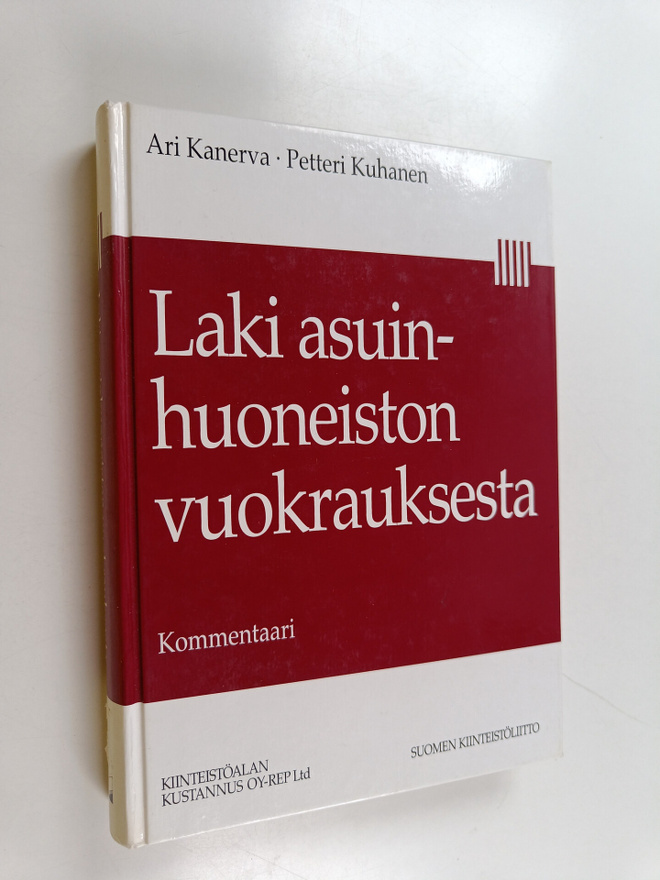 Ari Kanerva : Laki asuinhuoneiston vuokrauksesta