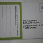 Onnittelu-esitekortti, Kirjeellinen Raamattuopisto, ilm.jak. - pikkukuva 2