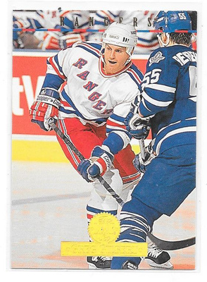 1994-95 LEAF #341 Greg Gilbert New York Rangers