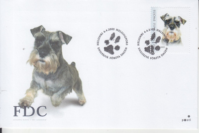 FDC 2005  omakuva koira.