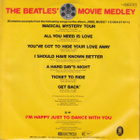 (7") The Beatles – The Beatles' Movie Medley - pikkukuva 4