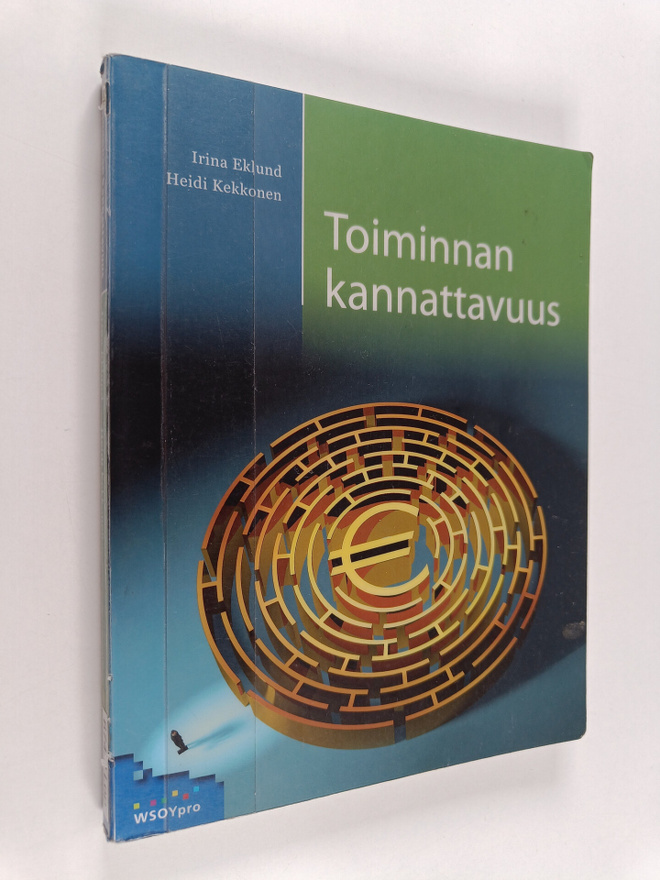 Irina Eklund : Toiminnan kannattavuus