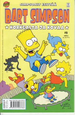 Bart Simpson #6 Korkealta ja kovaa (Readme.fi 2011)