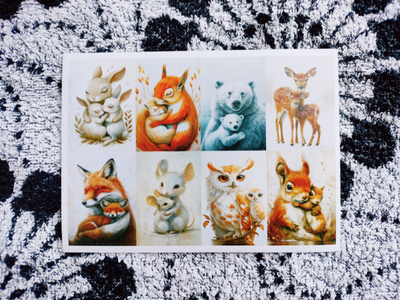 ~Eläimet tarra-arkki~ #2
