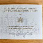 Vatikaanin 2 € juhlaraha di Michelangelo Buonarroti - pikkukuva 1