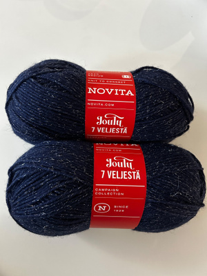 Novita 7 veljestä joululanka, tähtiyö