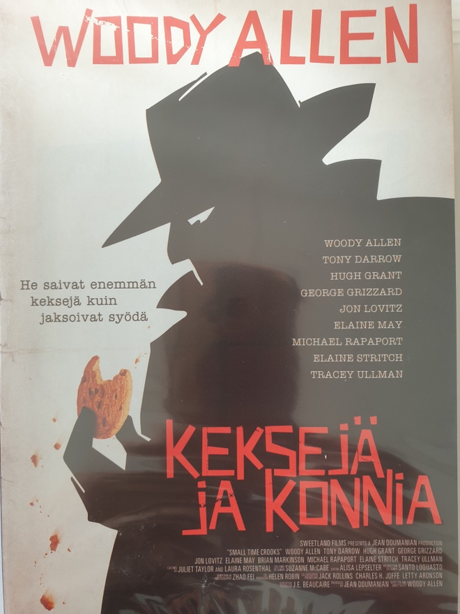 KEKSEJÄ JA KONNIA  DVD (Woody Allen) UUSI