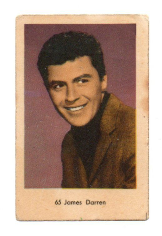 Purkkakuva n:o 65 JAMES DARREN.