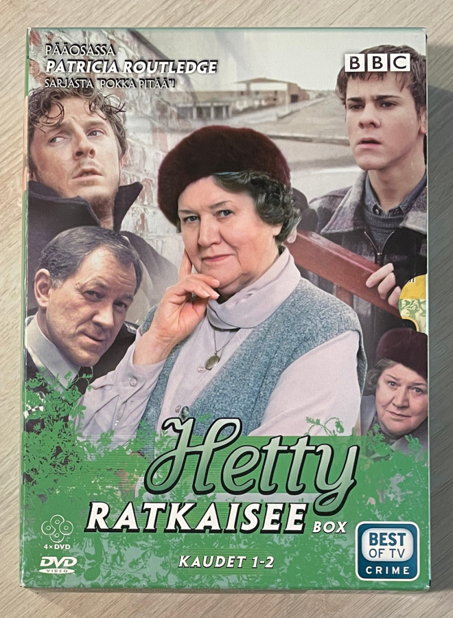 Hetty ratkaisee (1996-1997) Patricia Routledge (4DVD)