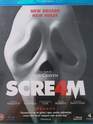 SCREAM 4 BLU-RAY (Wes Craven)