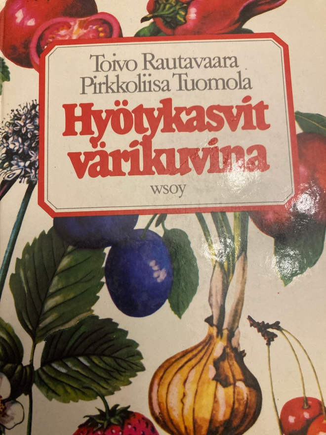 RAUTAVAARA - TUOMOLA: HYÖTYKASVIT VÄRIKUVINA