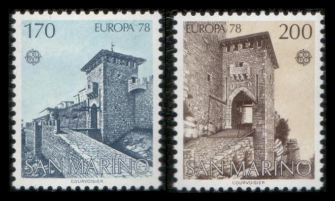 San Marino 1156-7 ** Europa (1978)