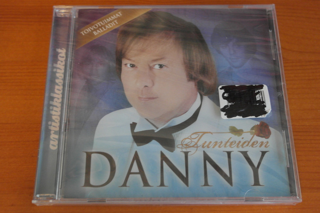 Tunteiden Danny CD.Toivotuimmat balladit.Uusi!