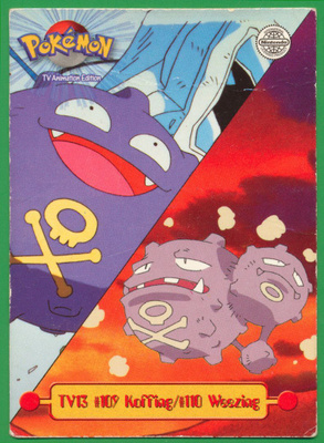 Pokémon 1999 Topps Koffing / Weezing