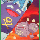 Pokémon 1999 Topps Koffing / Weezing - pikkukuva 1