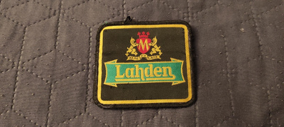 Lahden mallasjuoma kangasmerkki