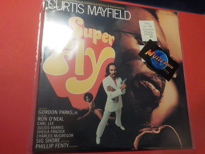 OST - SUPER FLY M-/M- LP