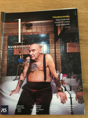 HS Kuukausiliite Tammikuu 2018 kansikuvajuttu Remu Aaltonen
