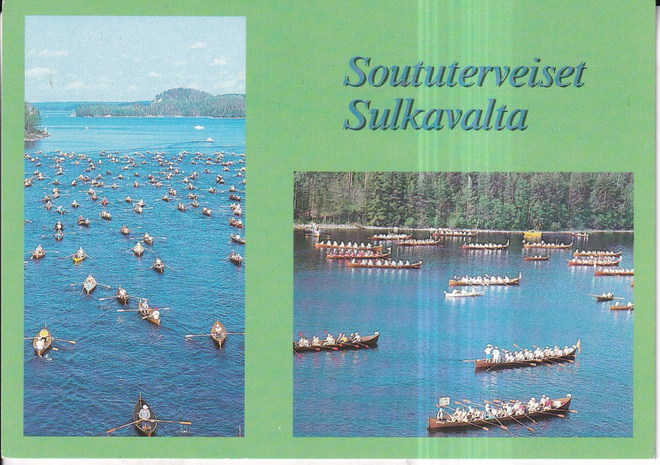 Sulkava. Soututerveiset . sommitelmakortti , e247