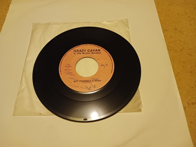 Grazy Cavan 'n' The Rhythn Rockers – Get Yourself A Band 7"