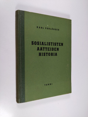 Karl Vorländer : Sosialististen aatteiden historia