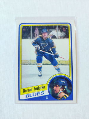 84-85 Topps - Bernie Federko