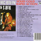 Marc Bolan & T.Rex - Solid Gold Rapid Action CD - pikkukuva 2