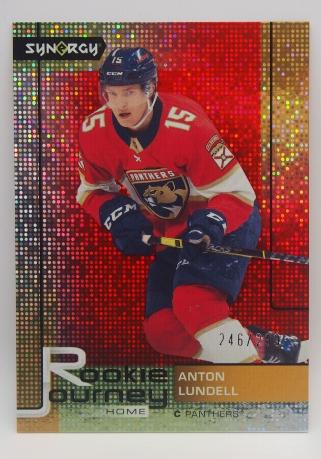 2021-22 Synergy Home red Anton Lundell /299