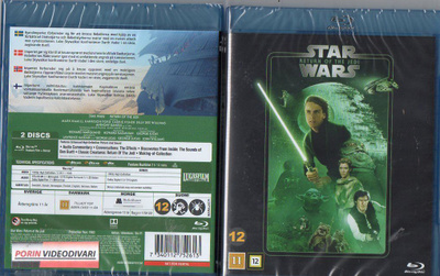 Star Wars 6 - Jedin Paluu (82 255) UUSI -FI- BLU-RAY nordic,