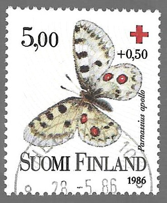 1986 PR 5,00+0,50 MK HELSINKI 10 28.5.86 LEIMA LIIMAKE