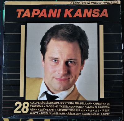 TAPANI KANSA-28 ALKUPERÄISTÄ SCANDIA-LEVYTYSTÄ-2LP,v -86