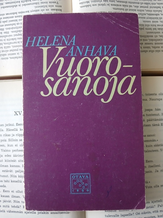 Helena Anhava - Vuorosanoja: runoja (nid.)
