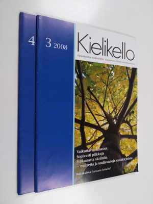 Kotimaisten kielten tutkimuskeskus : Kielikello - kielenh...