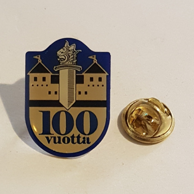 HÄMEENLINNAN POLIISI 100 VUOTTA PINSSI